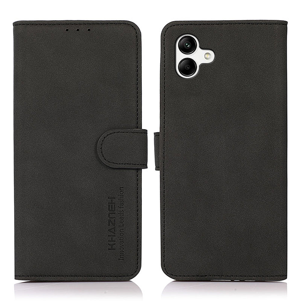 KHAZNEH Pro Samsung Galaxy F14 5G Texturované PU kožené pouzdro na telefon TPU Stojánek na peněženku Flip Kryt na telefon KHAZNEH Pro Samsung Galaxy F14 5G Texturované PU kožené pouzdro na telefon TPU Stojánek na peněženku Flip Kryt na telefon